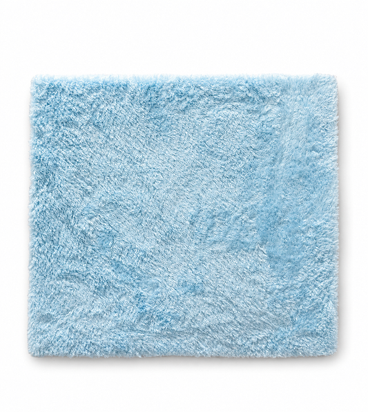 AUTOCandy EasyBuff 650 GSM Edgeless Microfibre Cloth (40 x 40 cm) – Ultra-Plush Car & Bike Drying Towel  – Scratch-Free, Streak-Free, Super-Absorbent – Safe on Paint/PPF/Ceramic Pack Of 2